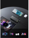 Hurtownia GSM - Powerbank Joyroom JR-L015 20000mAh 22.5W + cabluri USB-C, Lightning integrate negre - JYR928 - {ean13} - Hurt