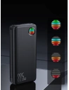 Hurtownia GSM - Powerbank Joyroom JR-L015 20000mAh 22.5W + beépített USB-C, Lightning kábelek fekete - JYR928 - {ean13} - Hurt