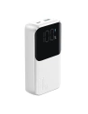 Powerbank Joyroom JR-PBC06 10000mAh 30W + cabluri USB-C, Lightning integrate, alb