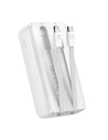 Wholesale Joyroom JR-PBC06 powerbank 10000mAh 30W + built-in USB-C, Lightning cables white - JYR929 - {ean13} - Hurt