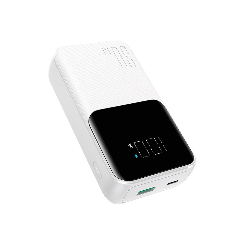 Hurtownia GSM - Powerbank Joyroom JR-PBC06 10000mAh 30W + beépített USB-C és Lightning kábelek fehér - JYR929 - {ean13} - Hurt