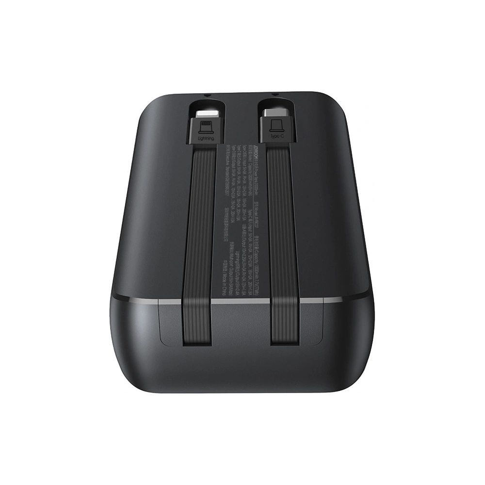 Hurtownia GSM - Powerbank Joyroom JR-PBC07 20000mAh 30W + wbudowane kable USB-C, Lightning czarny - JYR930 - {ean13} - Hurt