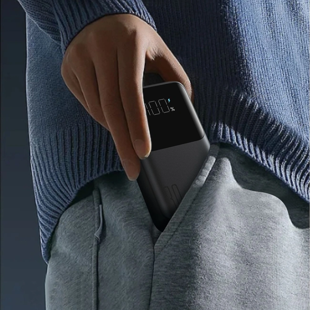 Hurtownia GSM - Powerbank Joyroom JR-PBC07 20000mAh 30W + vestavěné kabely USB-C, Lightning černý - JYR930 - {ean13} - Hurt
