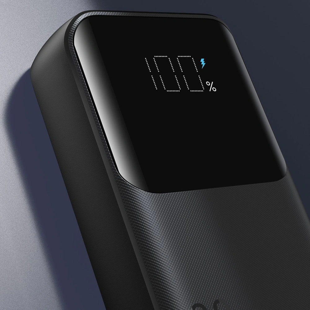 Hurtownia GSM - Powerbank Joyroom JR-PBC07 20000mAh 30W + cabluri USB-C, Lightning încorporate, negru - JYR930 - {ean13} - Hurt