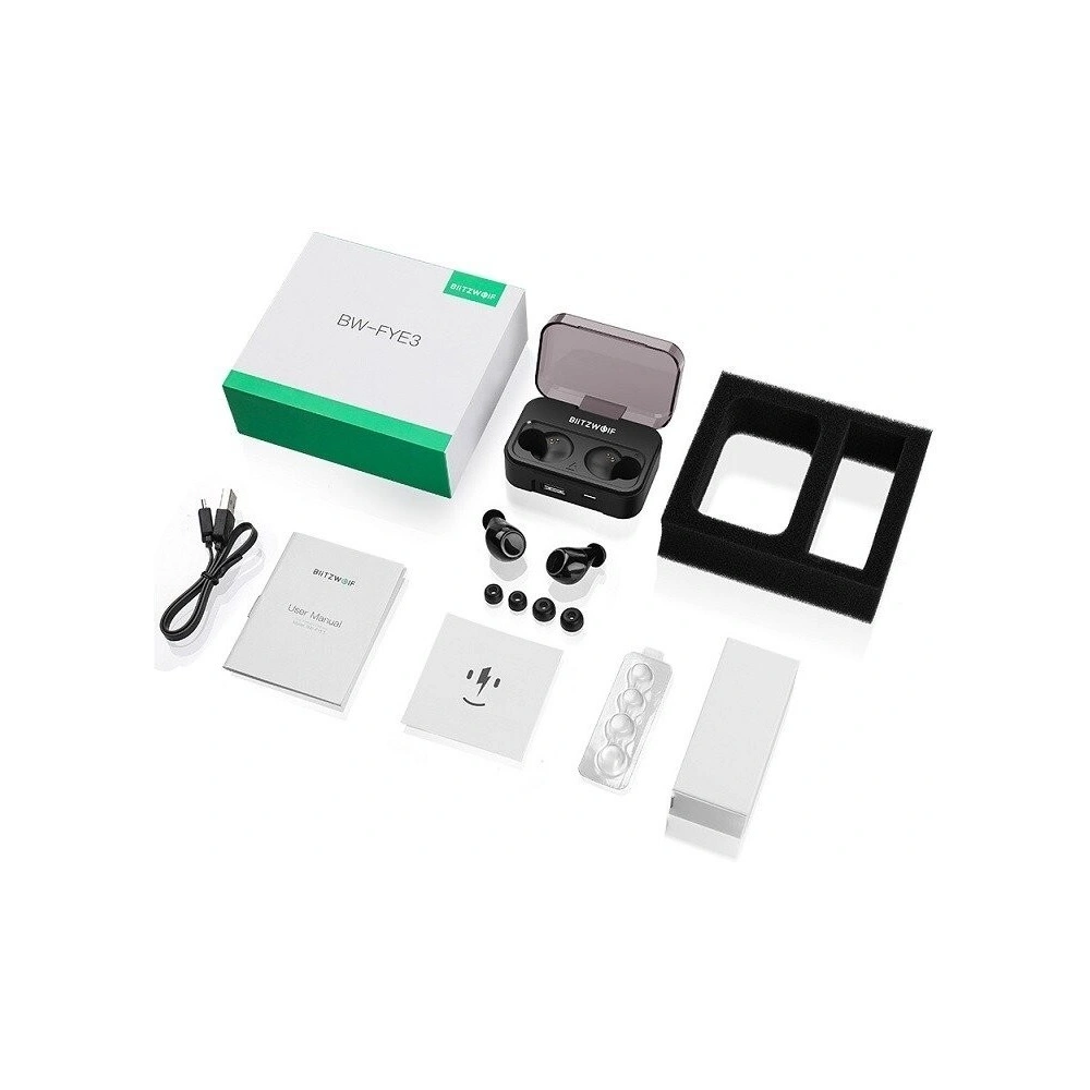 Hurtownia GSM - Blitzwolf BW-FYE3 TWS Bezprzewodowe słuchawki bluetooth 5.0 - BLZ124 - {ean13} - Hurt