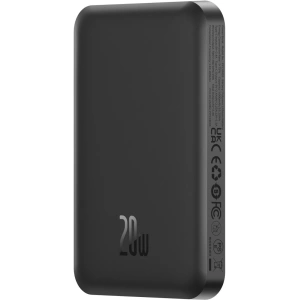 Hurtownia GSM - Powerbank Baseus 5000mAh 20W cu funcția de încărcare wireless + cablu USB-C (20V/3A) negru - BSU4799 - {ean13} - Hurt