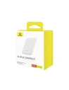 Hurtownia GSM - Powerbank Baseus 5000mAh 20W cu funcție de încărcare wireless + cablu USB-C (20V/3A) alb - BSU4800 - {ean13} - Hurt