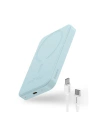 Wholesale Baseus powerbank 5000mAh 20W with inductive charging + USB-C cable (20V/3A) blue - BSU4801 - {ean13} - Hurt