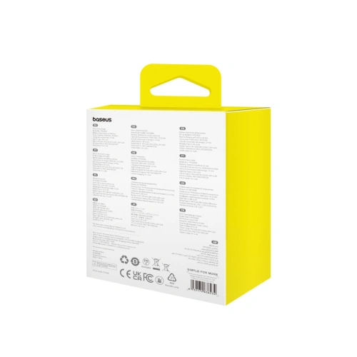 Powerbank Baseus 5000mAh 20W z funkcją ładowania indukcyjnego + kabel USB-C (20V/3A) niebieski