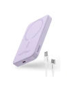 Hurtownia GSM - Powerbank Baseus 5000mAh 20W mit induktiver Ladefunktion + USB-C-Kabel (20V/3A) lila - BSU4802 - {ean13} - Hurt
