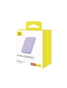 Hurtownia GSM - Powerbank Baseus 5000mAh 20W cu funcție de încărcare inductivă + cablu USB-C (20V/3A) violet - BSU4802 - {ean13} - Hurt
