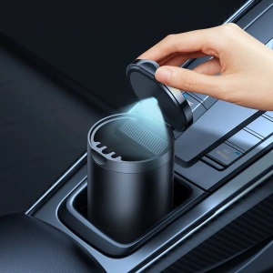 Wholesale Baseus Premium 2 Series car ashtray black - BSU4805 - {ean13} - Hurt