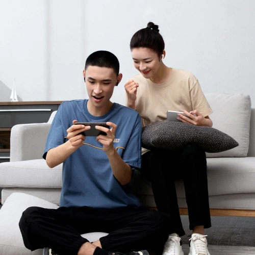 Słuchawki bezprzewodowe douszne Baseus Bowie E8 TWS Bluetooth 5.0 białe