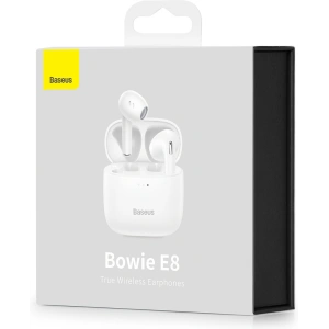 Hurtownia GSM - Bezdrátová sluchátka do uší Baseus Bowie E8 TWS Bluetooth 5.0 bílá - BSU4806 - {ean13} - Hurt