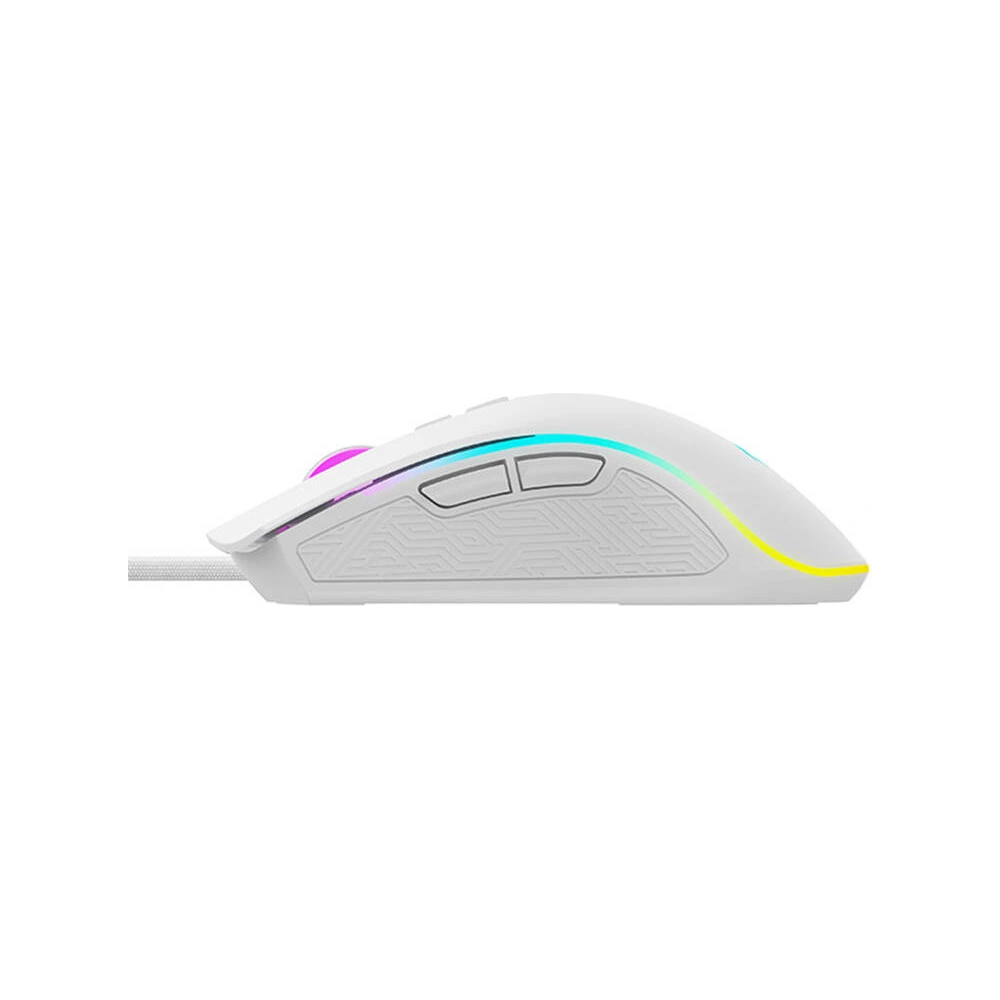 Hurtownia GSM - Mouse gaming cu fir HAVIT MS1034 alb - HVT253 - {ean13} - Hurt