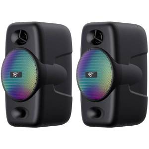 Hurtownia GSM - Počítačové reproduktory 2.0 HAVIT SK213 Bluetooth RGB černé - HVT256 - {ean13} - Hurt