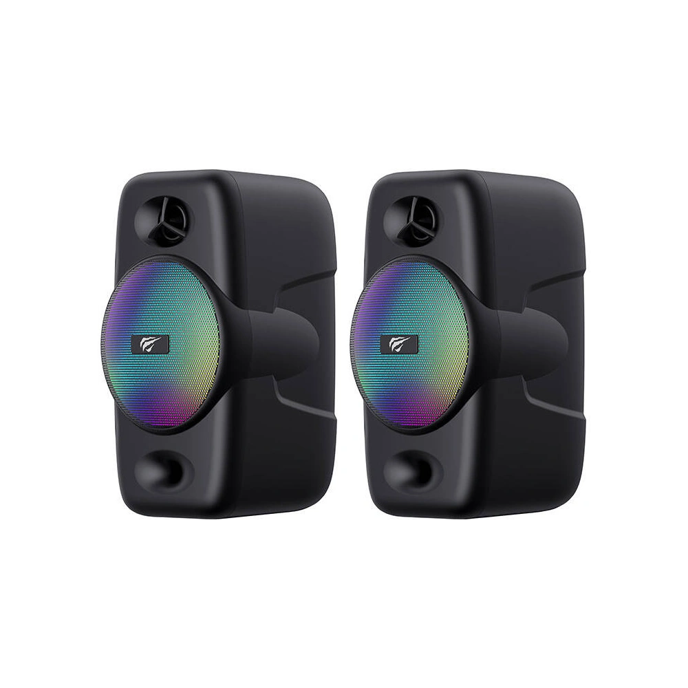 Hurtownia GSM - Počítačové reproduktory 2.0 HAVIT SK213 Bluetooth RGB černé - HVT256 - {ean13} - Hurt