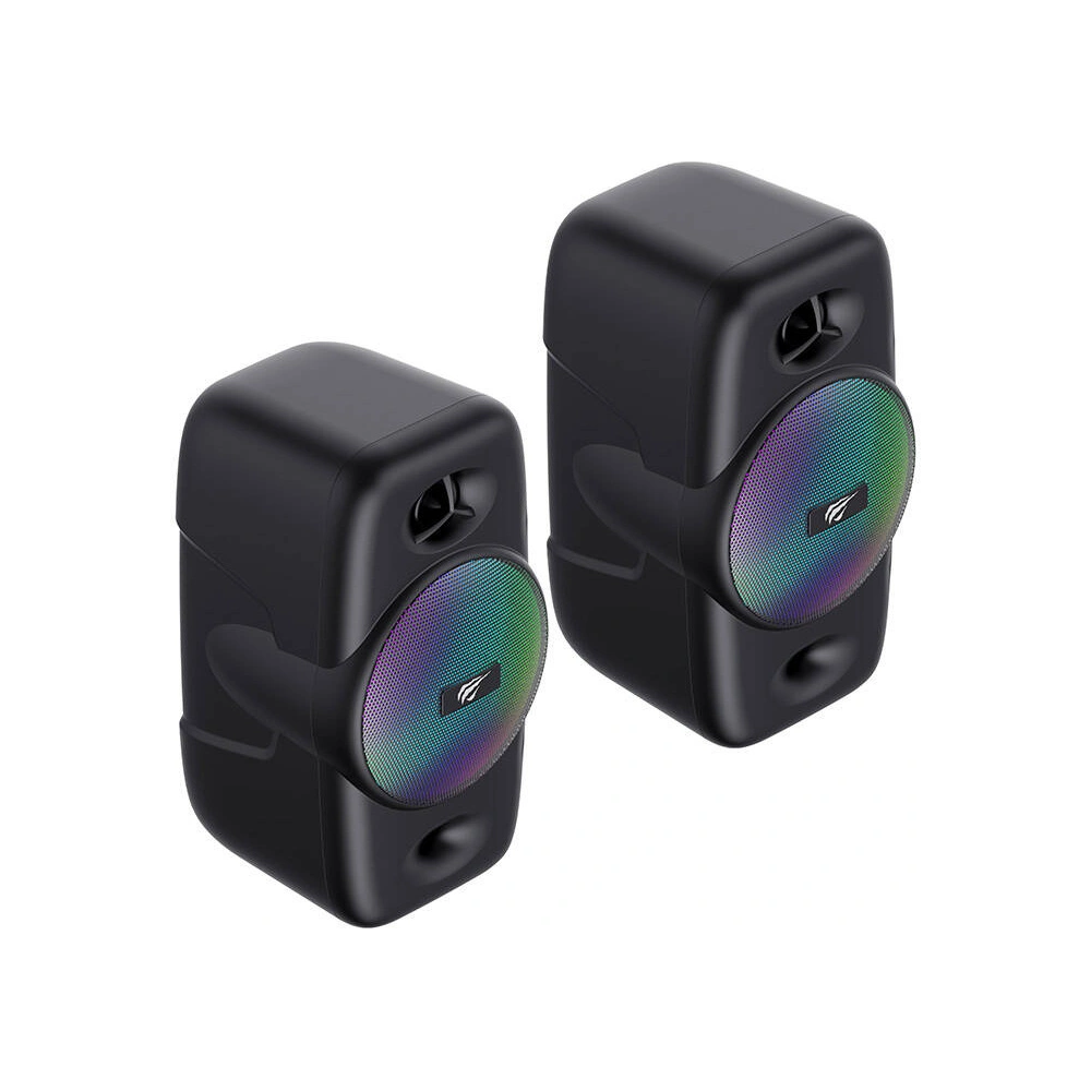 Hurtownia GSM - Počítačové reproduktory 2.0 HAVIT SK213 Bluetooth RGB černé - HVT256 - {ean13} - Hurt
