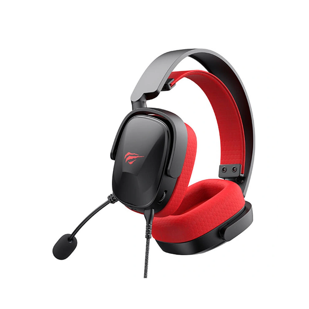 Hurtownia GSM - Gaming-Kopfhörer HAVIT H2039D Mini Jack 3.5mm (rot-schwarz) - HVT257 - {ean13} - Hurt