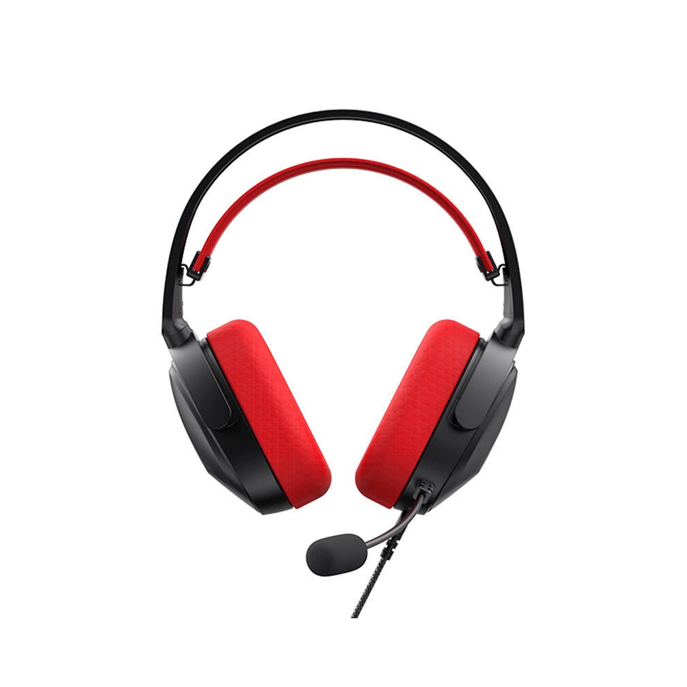 Wholesale HAVIT H2039D gaming headphones mini jack 3.5mm (red/black) - HVT257 - {ean13} - Hurt