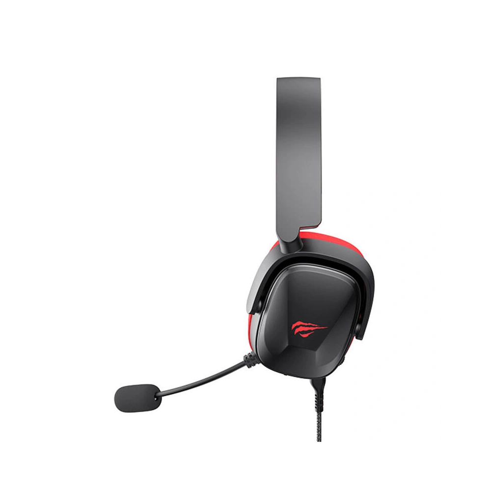 Wholesale HAVIT H2039D gaming headphones mini jack 3.5mm (red/black) - HVT257 - {ean13} - Hurt