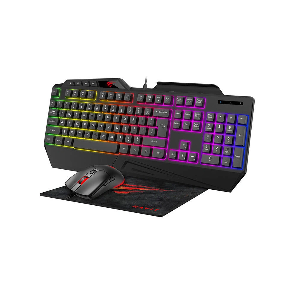 Hurtownia GSM - Z gamingový set 4w1 HAVIT GAMENOTE KB501CM - HVT259 - {ean13} - Hurt