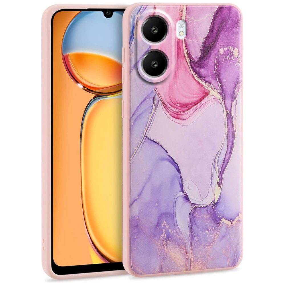 Hurtownia GSM - Case Tech-Protect Mood Xiaomi Redmi 13C / POCO C65 Marmor - THP2515 - {ean13} - Hurt