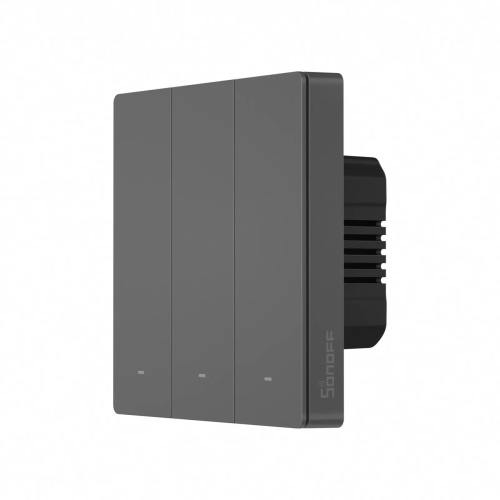 Sonoff Distributor - 6920075777116 - SNF134 - Sonoff smart wall switch (3-channel) black - B2B homescreen