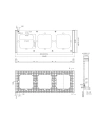 Hurtownia GSM - Ramă de montaj triplu Sonoff pentru instalarea comutatoarelor de perete - SNF136 - {ean13} - Hurt