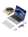 Wholesale USAMS US-SJ644 HUB 10w1 USB-C / 3xUSB-A 3.0,TF,SD,USB-C,HDMI,RJ45,VGA PD100W tarnish - USA1010 - {ean13} - Hurt