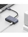 Hurtownia GSM - Adapter USAMS US-SJ628 HUB 5w1 USB-C / USB-A 2.0,USB 3.0,USB-C,TF,SD szary/dark grey - USA1012 - {ean13} - Hurt