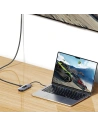 Hurtownia GSM - Adapter USAMS US-SJ643 HUB 8w1 USB-C / 3xUSB-A 3.0,TF,SD,USB-C,HDMI,RJ45 PD100W szary/tarnish - USA1014 - {ean13} - Hurt