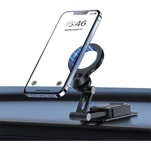 Hurtownia GSM - Magnetický držák do auta na palubní desku USAMS US-ZJ076 černý/black - USA1018 - {ean13} - Hurt
