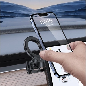 Hurtownia GSM - Suport auto magnetic pentru bord USAMS US-ZJ076 negru/black - USA1018 - {ean13} - Hurt
