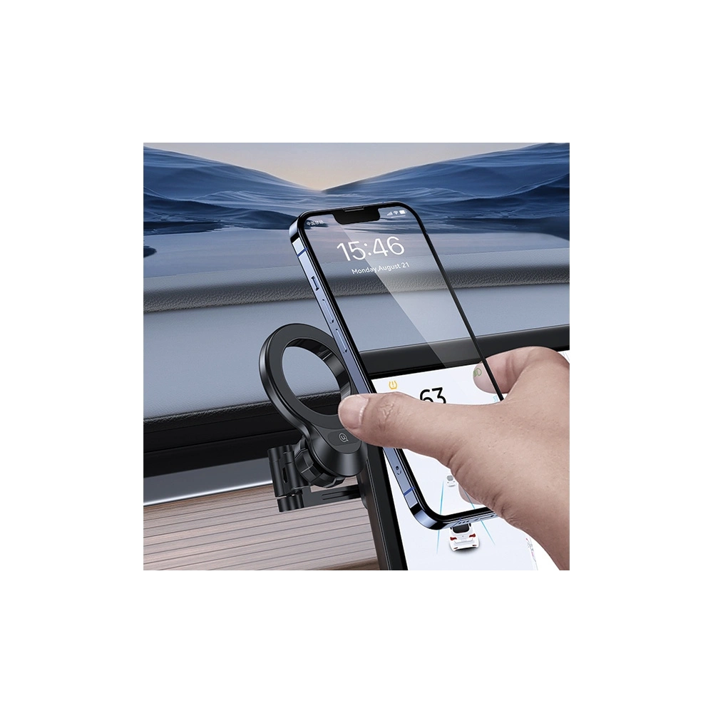 Hurtownia GSM - Magnetischer Autohalter für das Armaturenbrett USAMS US-ZJ076 schwarz/black - USA1018 - {ean13} - Hurt