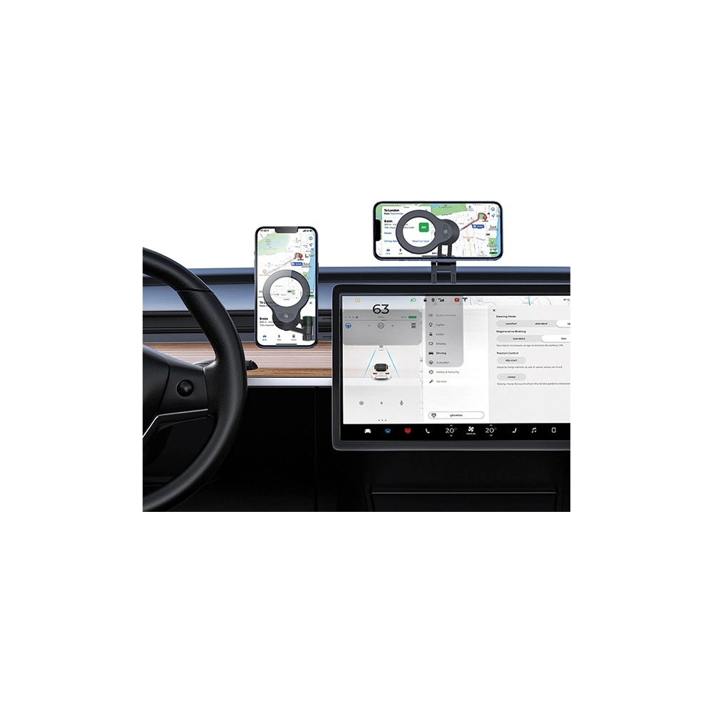 Hurtownia GSM - Suport auto magnetic pentru bord USAMS US-ZJ076 negru/black - USA1018 - {ean13} - Hurt