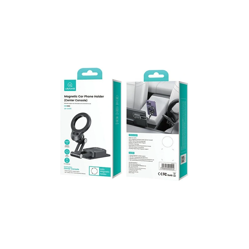 Hurtownia GSM - Magnetischer Autohalter für das Armaturenbrett USAMS US-ZJ076 schwarz/black - USA1018 - {ean13} - Hurt