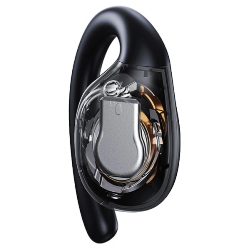 Bezprzewodowe słuchawki douszne USAMS TWS EM Series OWS Bluetooth 5.3 czarne