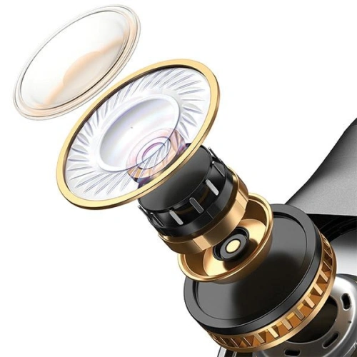 Bezprzewodowe słuchawki douszne USAMS TWS EM Series OWS Bluetooth 5.3 czarne