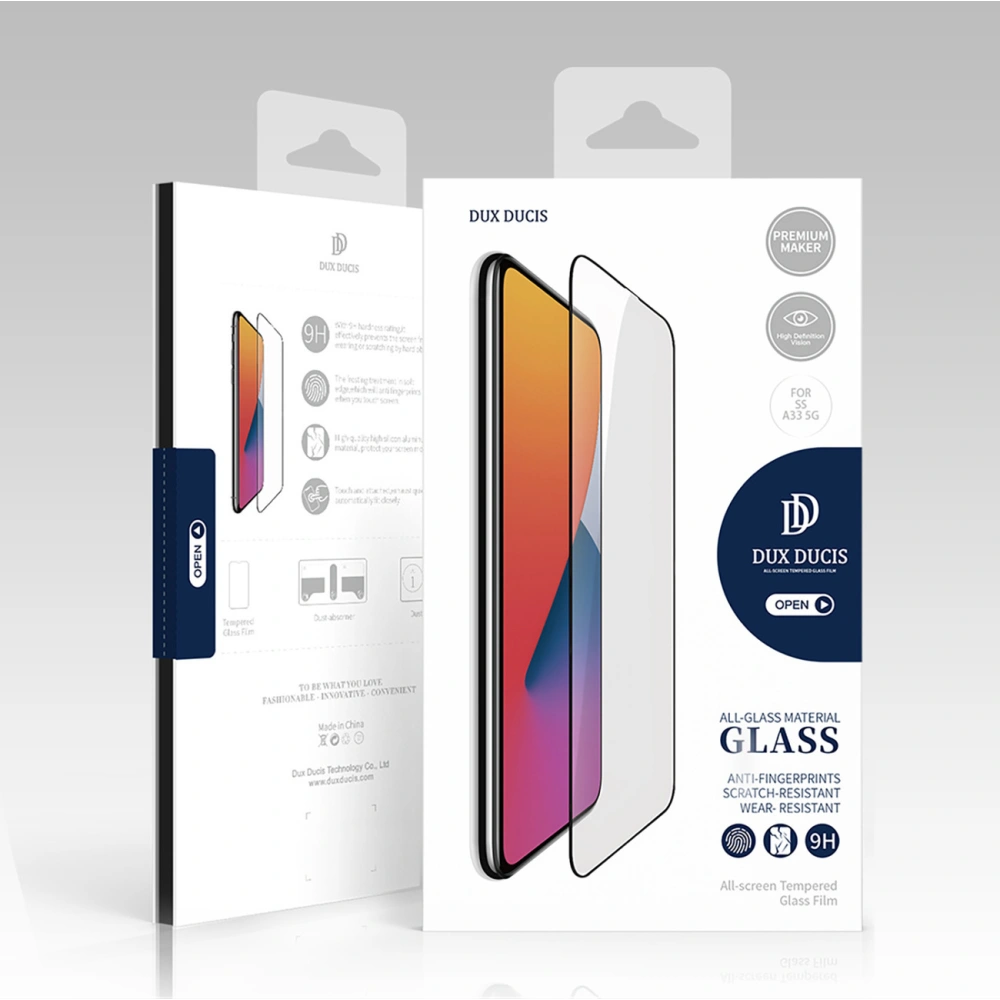 Hurtownia GSM - Sklo tvrzené Dux Ducis 9D Tempered Glass Samsung Galaxy A33 5G černé (case friendly) - DDS1855 - {ean13} - Hurt