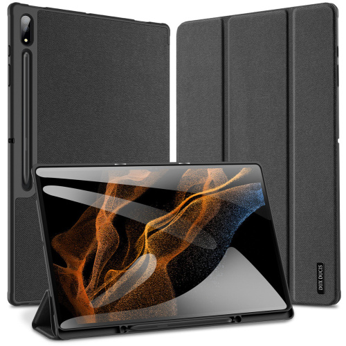 DuxDucis Distributor - 6934913025956 - DDS1856 - Dux Ducis Domo Samsung Galaxy Tab S8 Ultra / S9 Ultra black - B2B homescreen