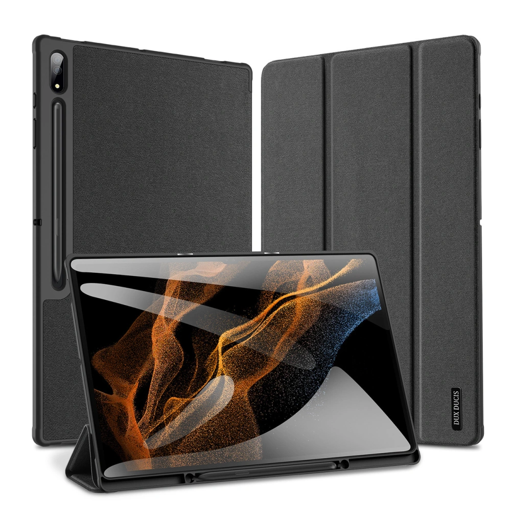 Hurtownia GSM - Etui Dux Ducis Domo Samsung Galaxy Tab S8 Ultra / S9 Ultra černé - DDS1856 - {ean13} - Hurt