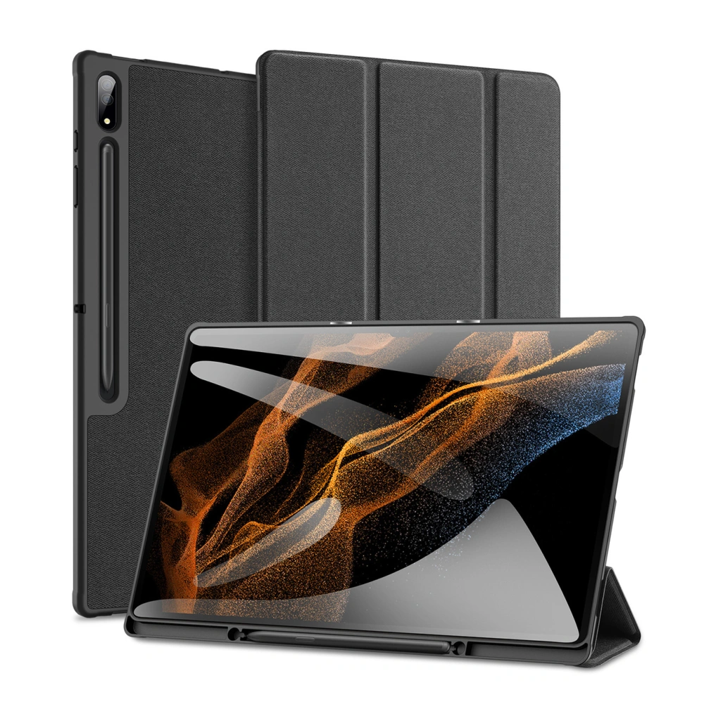 Hurtownia GSM - Etui Dux Ducis Domo Samsung Galaxy Tab S8 Ultra / S9 Ultra černé - DDS1856 - {ean13} - Hurt