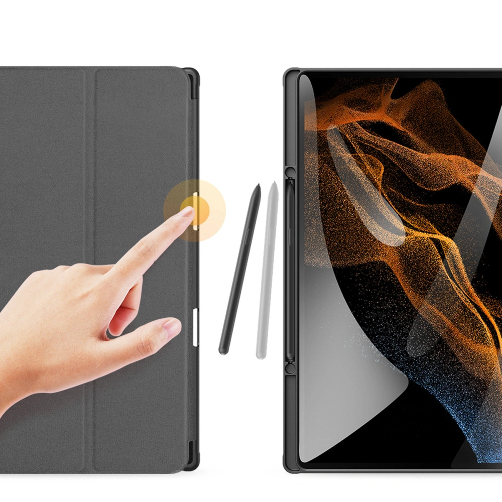 Hurtownia GSM - Etui Dux Ducis Domo Samsung Galaxy Tab S8 Ultra / S9 Ultra černé - DDS1856 - {ean13} - Hurt