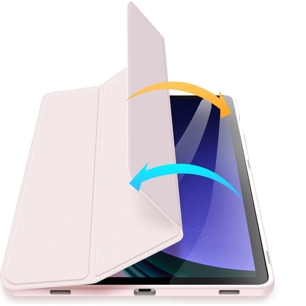 Hurtownia GSM - Etui Dux Ducis Toby Samsung Galaxy Tab S9 FE růžové - DDS1863 - {ean13} - Hurt