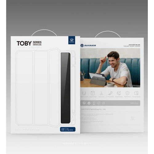 Etui Dux Ducis Toby Samsung Galaxy Tab S9 FE różowe