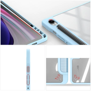 Hurtownia GSM - Etui Dux Ducis Toby Samsung Galaxy Tab S9 FE albastru - DDS1864 - {ean13} - Hurt