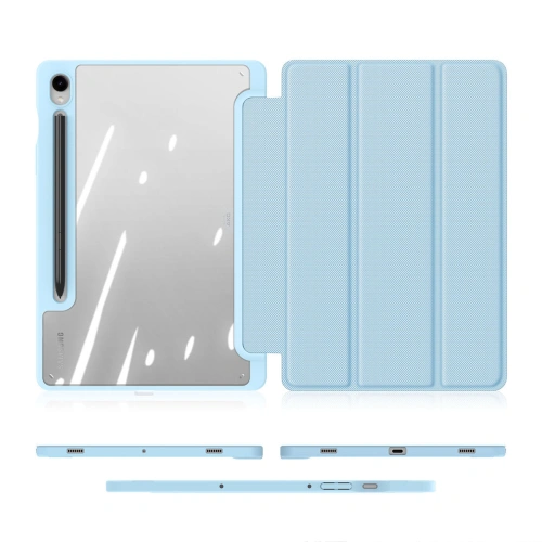 Etui Dux Ducis Toby Samsung Galaxy Tab S9 FE niebieskie