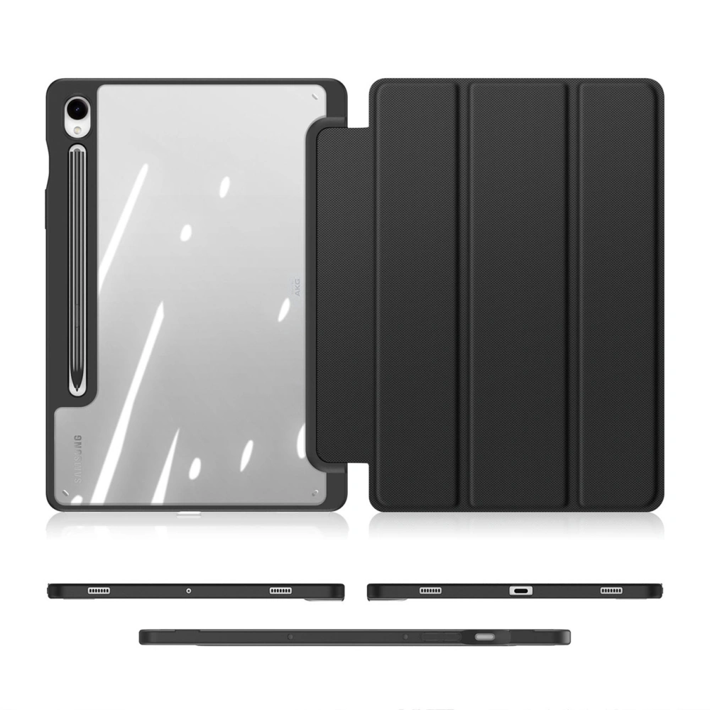 Hurtownia GSM - Etui Dux Ducis Toby Samsung Galaxy Tab S9 FE negru - DDS1865 - {ean13} - Hurt