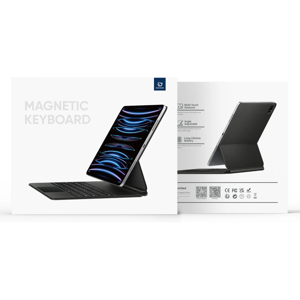 Hurtownia GSM - Dux Ducis MK billentyűzetes tok Apple iPad Pro 12.9 (4., 5. és 6. generáció) fekete - DDS1872 - {ean13} - Hurt